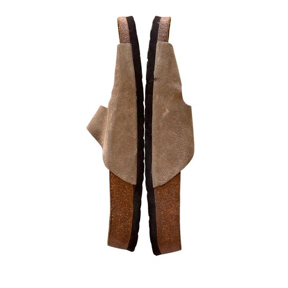 Betula By Birkenstock Size Mens Sz 10 Beige Suede Double Strap Sandals main image 8